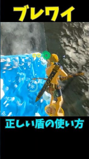 【ブレワイ】盾の使い方編 #ゼルダの伝説 #zelda #ゼルダの伝説ブレスオブワイルド #ゼルダの伝説ティアーズオブザキングダム