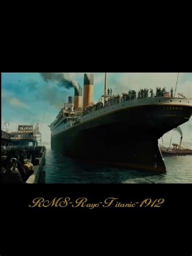 Un viaje que terminó en 5 días ... #titanic #titanicsinking