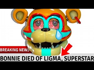 "It's so SAD how GLAMROCK BONNIE REALLY DIED!" (FNAF Security Breach Memes)