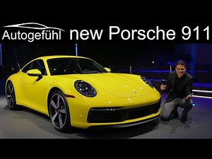 All-new Porsche 911 REVIEW Exterior Interior 992 2019 2020 - Autogefühl