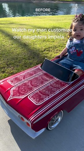 Customizing Our Daughter's Impala Pedal Car | DIY Project