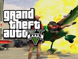 GTA 5 Online Stunts - Stunt Plane Fun! (GTA V Fails and Funny Moments!) KYR SP33DY
