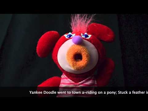 Red Sing-a-ma-jig sings Yankee Doodle