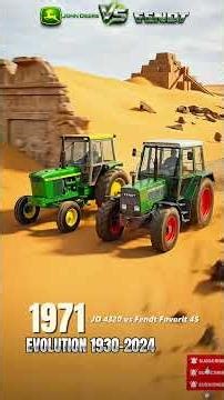 John Deere vs Fendt (1930-2024) | From 1930 Iron to the 1050 Vario Gen3! ShiftEvo