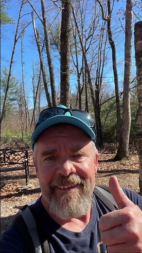 Hiking around Stone Mountain State.