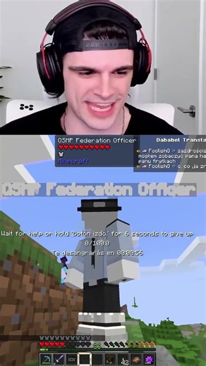 Foolish Gets Assassinated from the federation on QSMP Minecraft