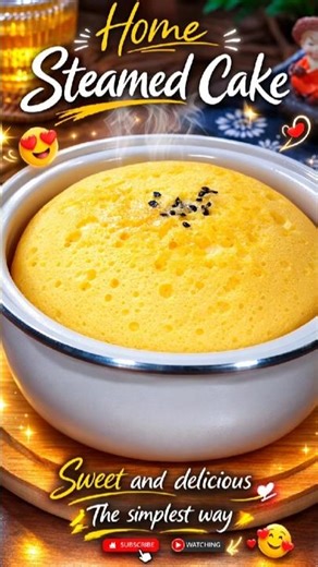 Steamed Cake Recipe | Soft & Fluffy No Oven Cake