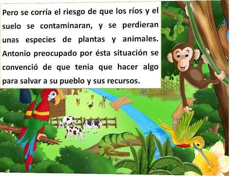ANTONIO Y LA NATURALEZA. Cuento informativo para niños.