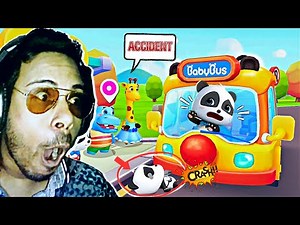 Little Panda School Bus | Baby Panda School Bus | BabyBus || Subroto Gaming