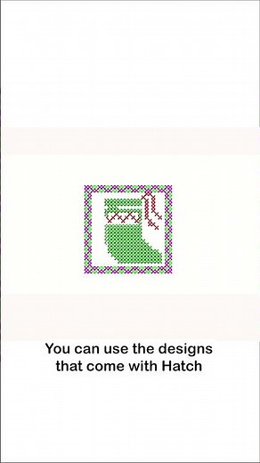 Expand your embroidery with the Cross Stitch GEM a wonderful addition to your Hatch Embroidery