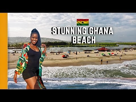 I FOUND THE MOST BEAUTIFUL BEACH IN ACCRA, GHANA | LIVING IN GHANA ALONE AS A WOMAN