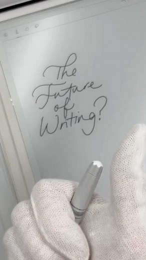 The future of handwriting? Montblanc's DIGITAL Paper -