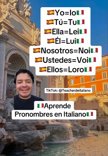 Aprende los Pronombres en Italiano de Forma Sencilla