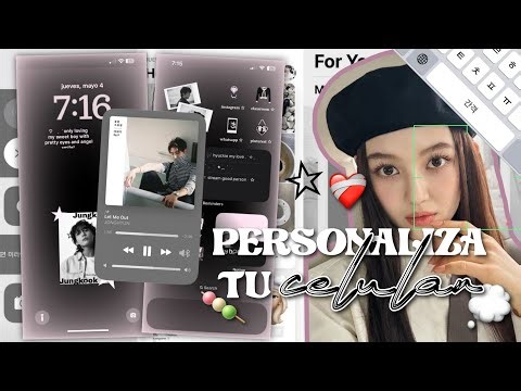 ✮ ｡ ࣪ PERSONALIZA TU CELULAR ANDROID COMO IPHONE | LAUNCHER IOS 16💋 2023