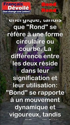 Bond and Rond #shorts (One Letter)