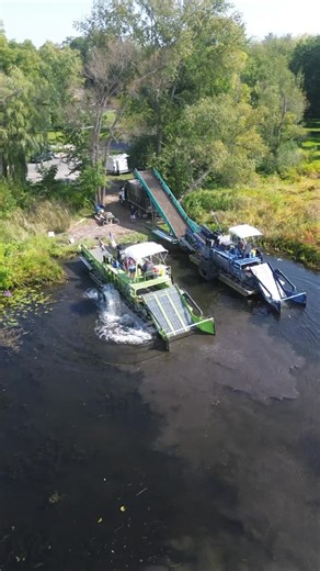 2.9K views · 151 reactions | We build harvesters!! CALL to see which one is right for you! #manufacturer #weloveourjob #lake | Inland Lake Harvester | Facebook