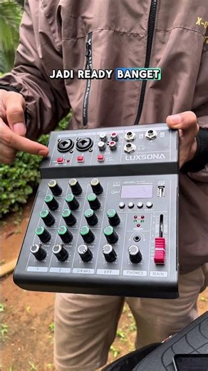 Audio Mixer 4ch Luxsona. #audiomixer #luxsona