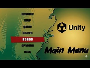 Complete Main Menu Design and Setup in Unity | Game Development Tutorial For Beginner #gta6 #game