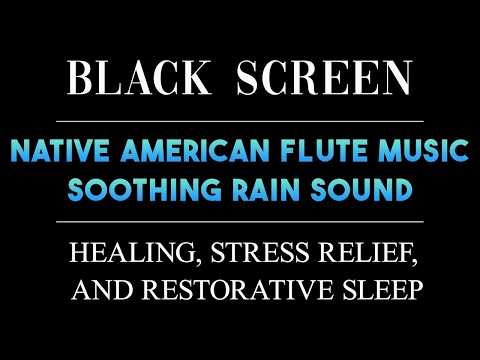 Rain Sounds & Native American Flute | Healing, Stress Relief, and Restorative Sleep