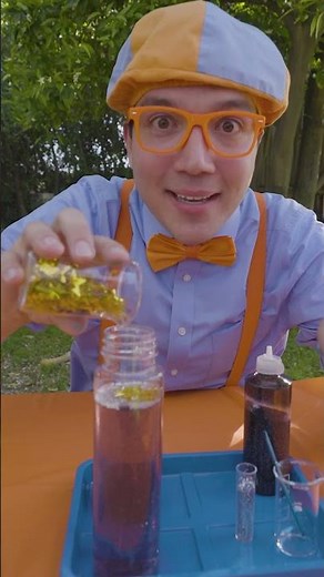 Blippi's Favorite Easy Summer Crafts ⭐! Blippi #shorts