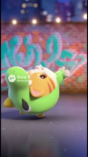 Let's dance with Shier!!! #cutecat #cutekitty #dinosaur #breaking #windmill #headspin #dance #cat