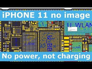 iPhone 11 no power, not charging, no image, shorted capacitor - Advanced Motherboard Repair