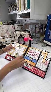 Walkthrough of the “Petals & Possibilities” May Moving Parts 8x8 Interactive Folio!