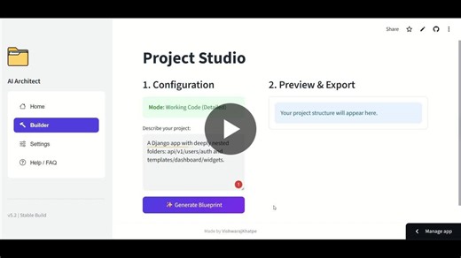 AI Architect v5.2: Recursive Logic Infinite Subfolders | Vishwaraj K. posted on the topic | LinkedIn
