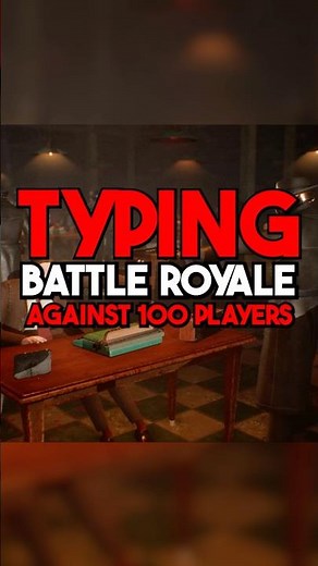 You Must Type To Save Your Life in This Game