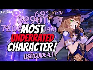 It's Time To Stop Neglecting Lisa! | Updated 4.1 Advanced Lisa Guide | Best Builds & Teams | GI
