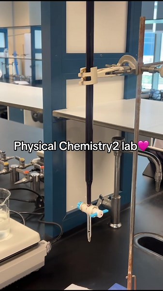 Kinetic study of the Decomposition of H2O2🙂‍↕️🩷 رجعت الدراسة ورجعت المعامل الممتعه والمحتوى طبعا🫣😂😂 #الاحساء #الهفوف #جامعة_الملك_فيصل #جامعة_كفو #kfu #university #foryou #جامعة #كيمياء #chemistry