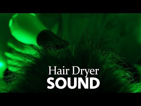 Peaceful Moment with a Warm Hair Dryer Sound 😌