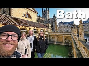 A Magical Day in Historic Bath, England! Roman Baths & More!