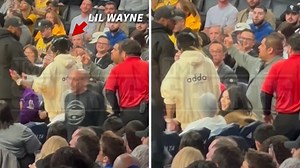 Lil Wayne Confrontation With Lakers Security Guard Caught On Video