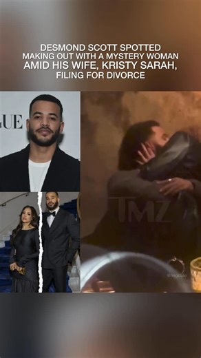 Dale Flournoy on Instagram: "Desmond Scott was reportedly spotted at a Houston bar with another woman just days after his wife, Kristy Sarah, filed for divorce following 15 years of marriage. Video circulating online shows the woman sitting on his lap as the two kissed. According to TMZ, her identity hasn’t been confirmed. Kristy filed for divorce two days ago and has since shared posts suggesting she’s moving forward, including making it clear she’s staying in their newly built, multi-million-d
