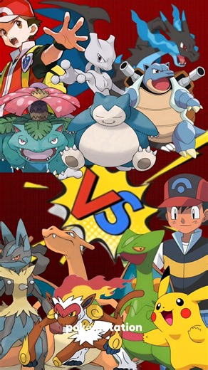 ASH VS RED: Who wins?