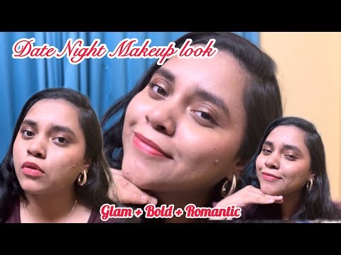 Romantic Soft Glam Date Night Makeup | Easy Date Night Glam| Aditi’s Edit🎀