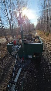 Woodland Mills Multilander, Yamaha Kodiak, and 545 Husqvarna getting the firewood out.