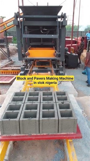 Block And Pavers Making Machine in Nigeria
