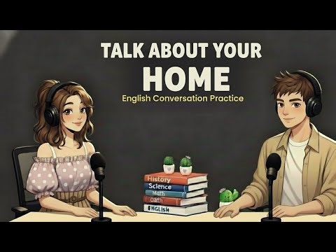 ENGLISH TALK CLASS | Talking About Your Home in English | Easy English Conversation Today