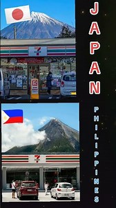 7 Eleven Japan Mt.Fuji X Philippines Mt.Mayon #fredfromphilippines
