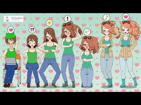Turn Into A Girl Body Swap Full Tg & Tf TRANSFORMATION