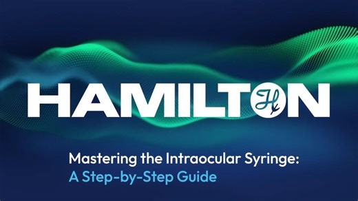 Intraocular Syringe Use Video | Hamilton Lab Products (Americas Pacific)