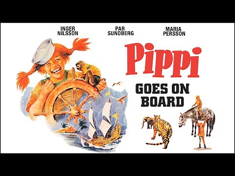 Pippi Longstocking | Pippi On Board 1969 | Full Movie
