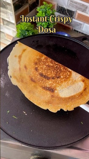 Instant Crispy Dosa in 15 Minutes | No fermentation needed #crispydosa #healthy #dosa #dosarecipe