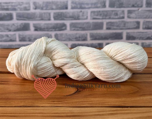 100% Mulberry Silk Yarn– Fingering Sock Weight | 100g Skein(500m) | Baby Weight Yarn for Knitting & Crochet| Soft Lightweight Shiny Undyed - Etsy Australia