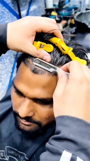 Satisfying Crispy Line Up ✂️ | ASMR Transformation #Shorts