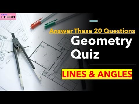 Geometry Quiz | Line, Line Segments, Rays, Point, Angles | MCQs
