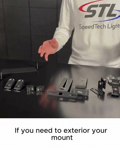 Striker/Virtue Elite Deck-Dash Lights Mounting Options | SpeedTech Lights