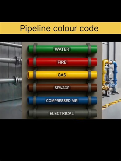 Common Pipe Color Codes